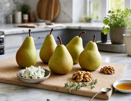 Ingredienti e scelta delle pere giuste per quattro persone