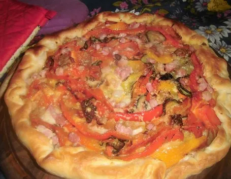 antipasto veloce con pasta sfoglia