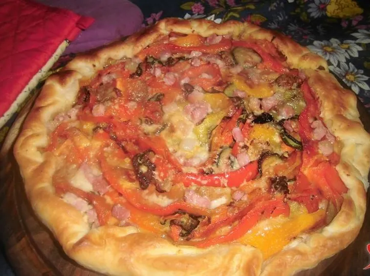 antipasto veloce con pasta sfoglia