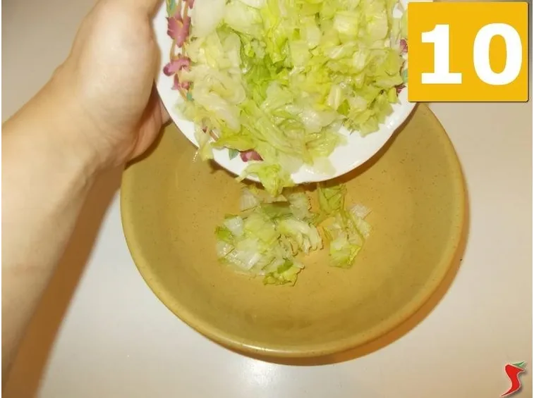 Preparare l'insalata