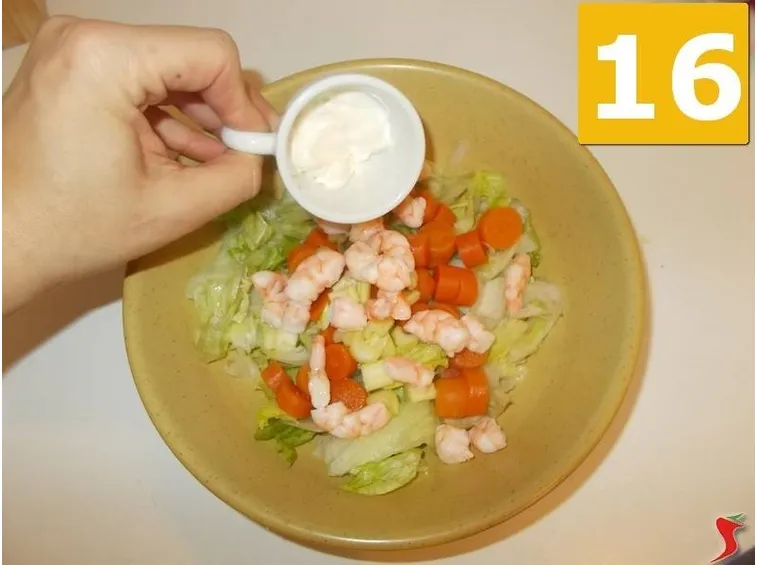 Terminare l'insalata