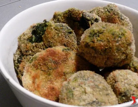 crocchette patate e spinaci