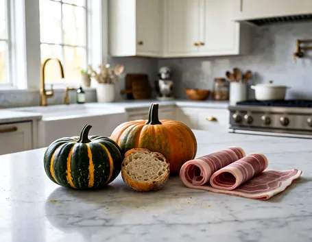 Gli ingredienti: quale zucca scegliere, pancetta e pane giusti