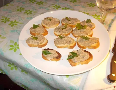 I crostini ai funghi