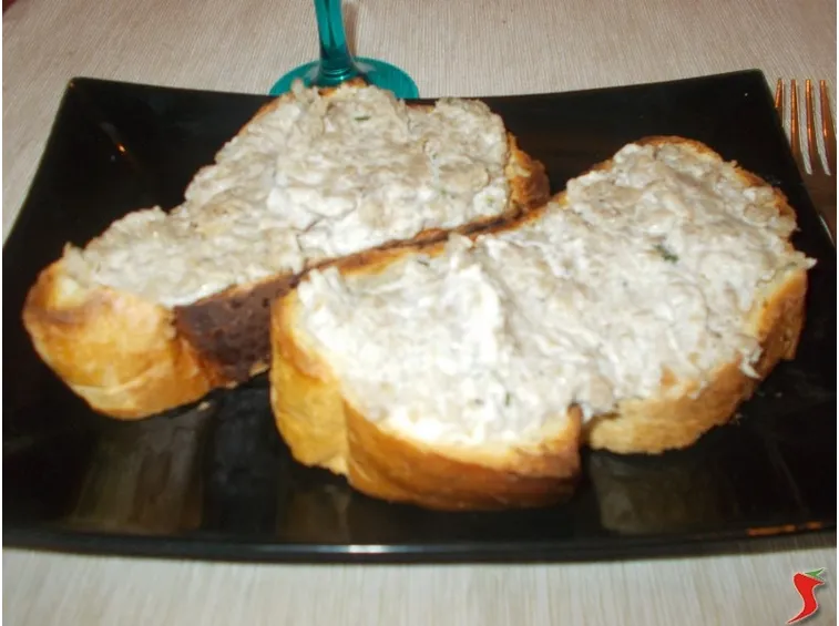 Crostini salsiccia stracchino
