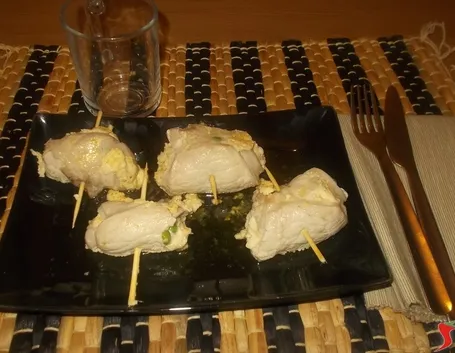Gli involtini di maiale