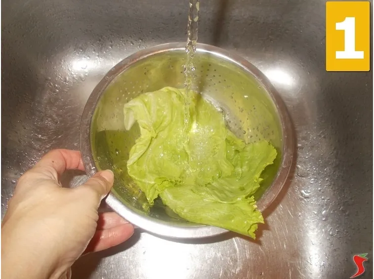 Lavorate l'insalata