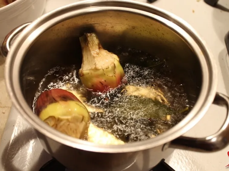 bollire i carciofi