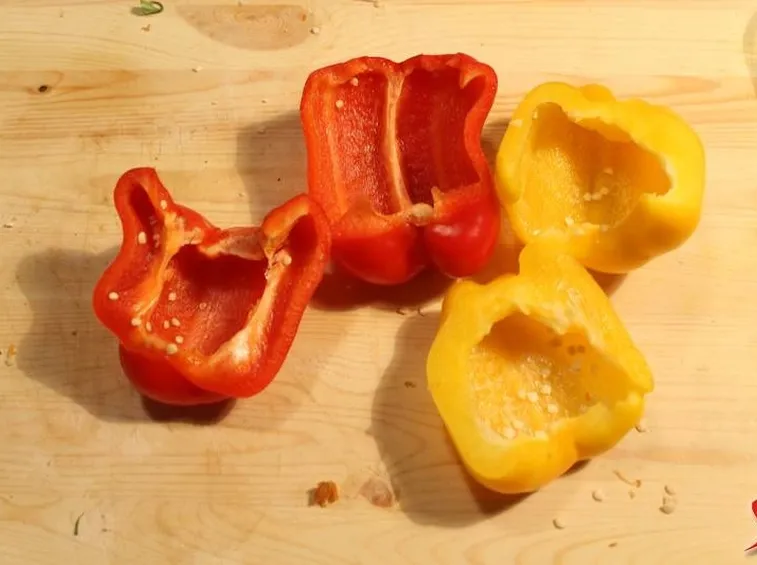 lavare i peperoni