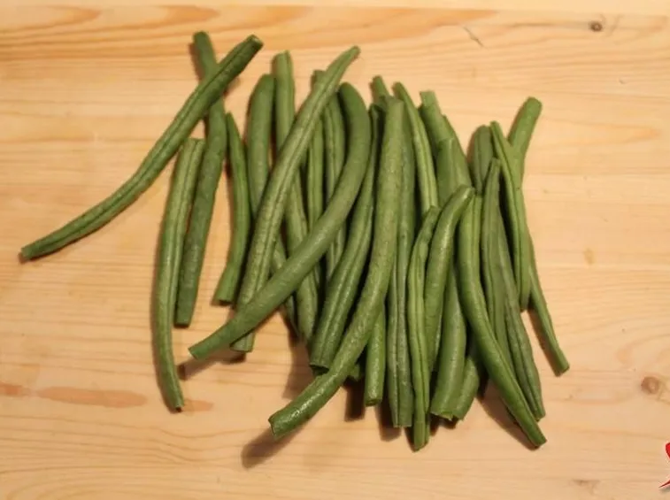 lavare fagiolini
