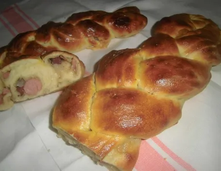 treccia con impasto 