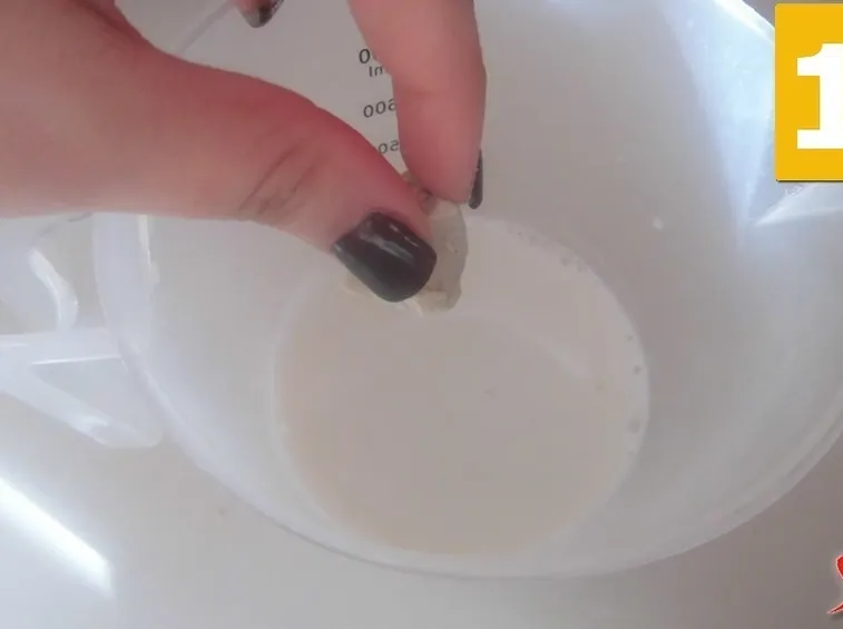 latte e lievito 