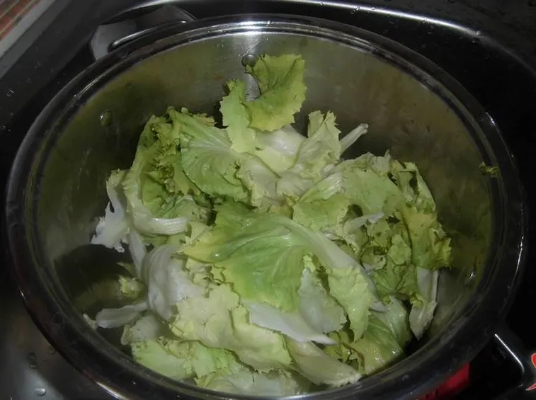lavare la scarola