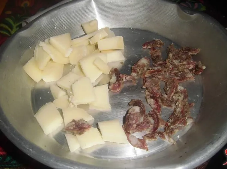 provolone e salame