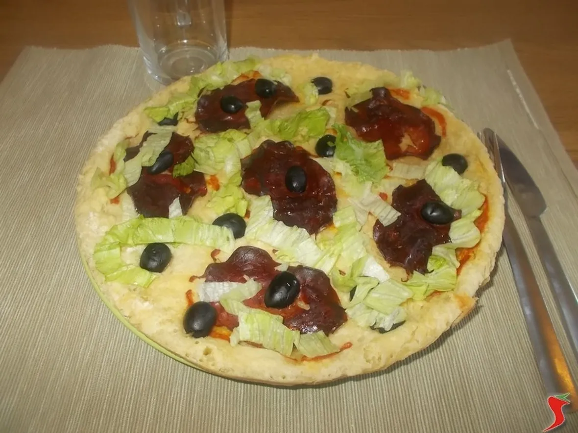 La torta salata alla bresaola