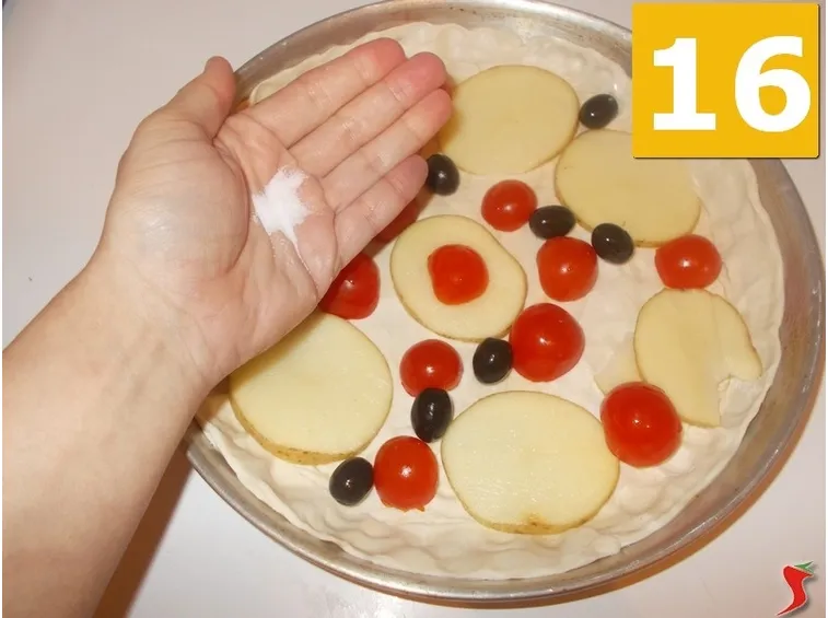 Continuate la ricetta