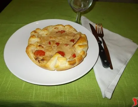 La torta ai gamberetti