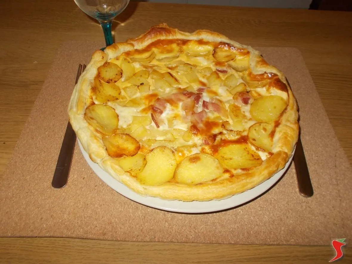 torta salata patate e cipolle