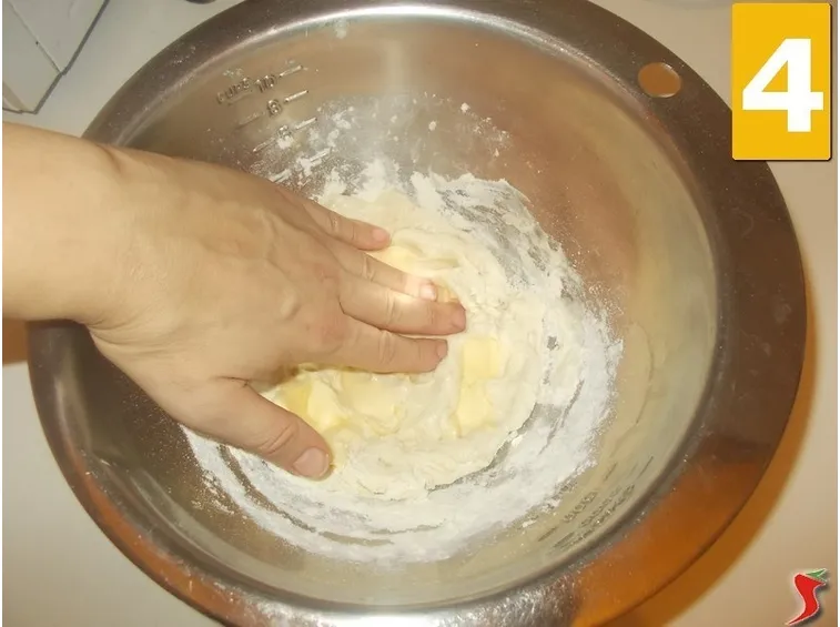 Terminare la pasta sfoglia