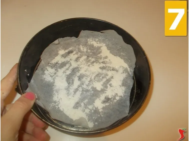 Iniziate la base per la torta