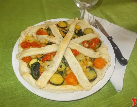 La torta salata vegetariana