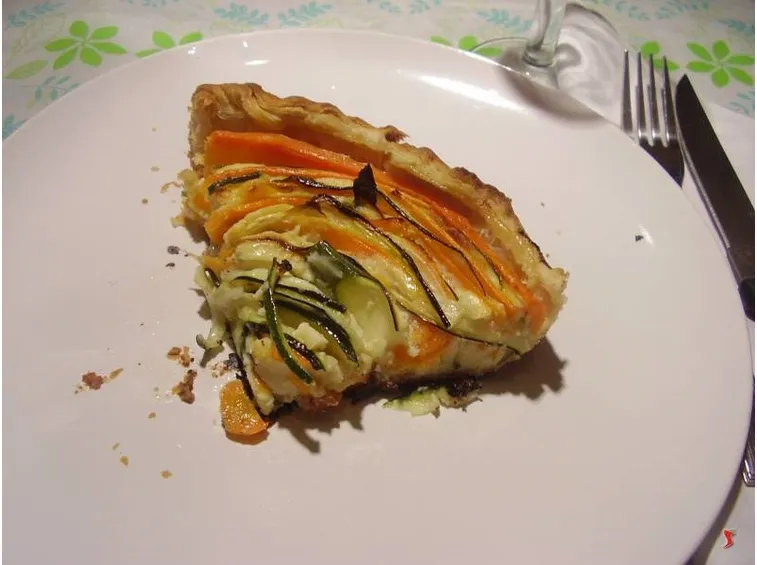 torta salata di verdure