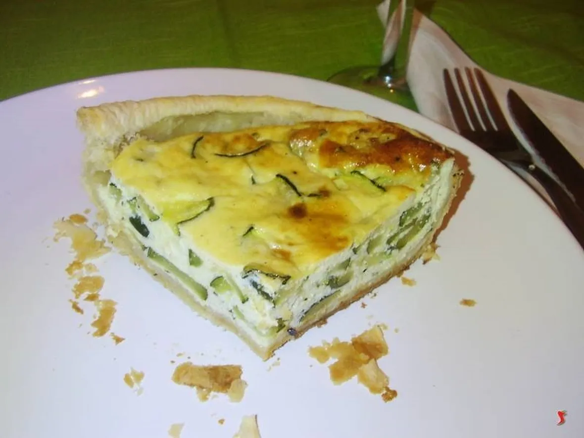torta salata ricotta e zucchine