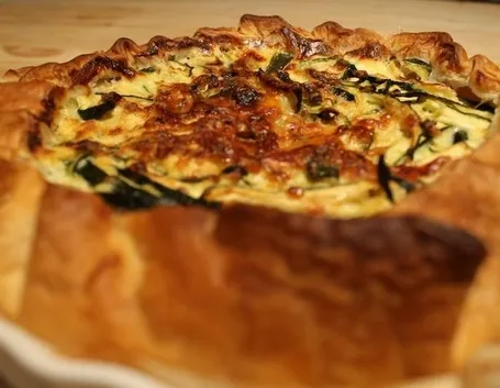 La torta salata alle zucchine