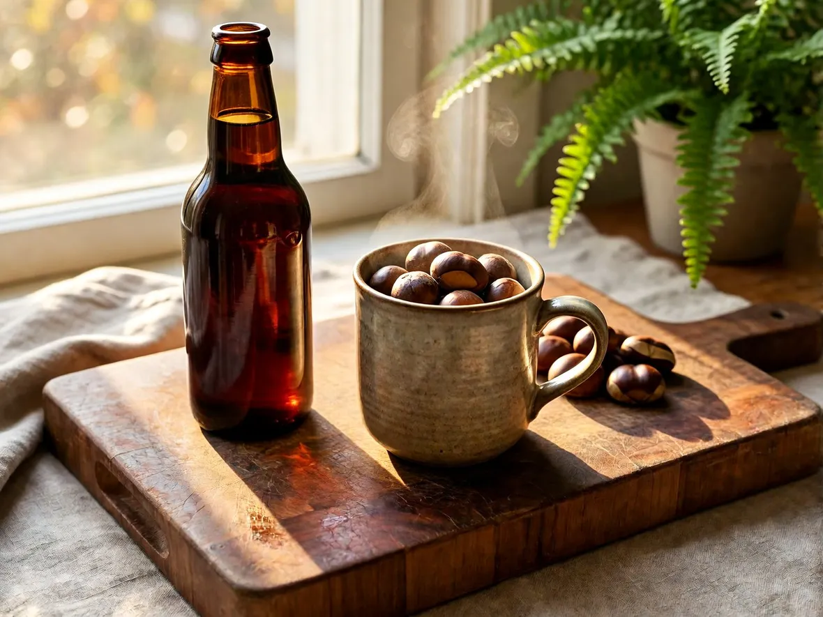 Perché le caldarroste chiedono una birra maltata e non un sorso amaro