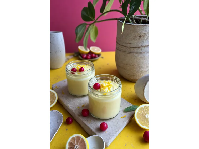 Crema di limoncello vegana