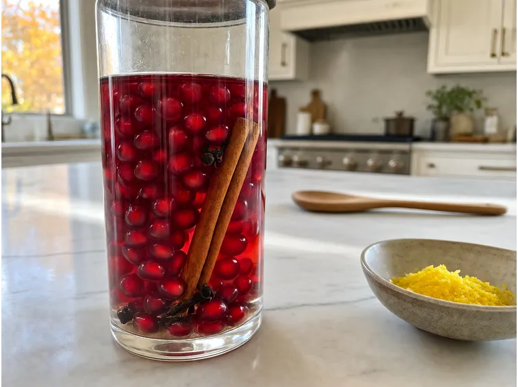 La macerazione dei chicchi nell'alcol
