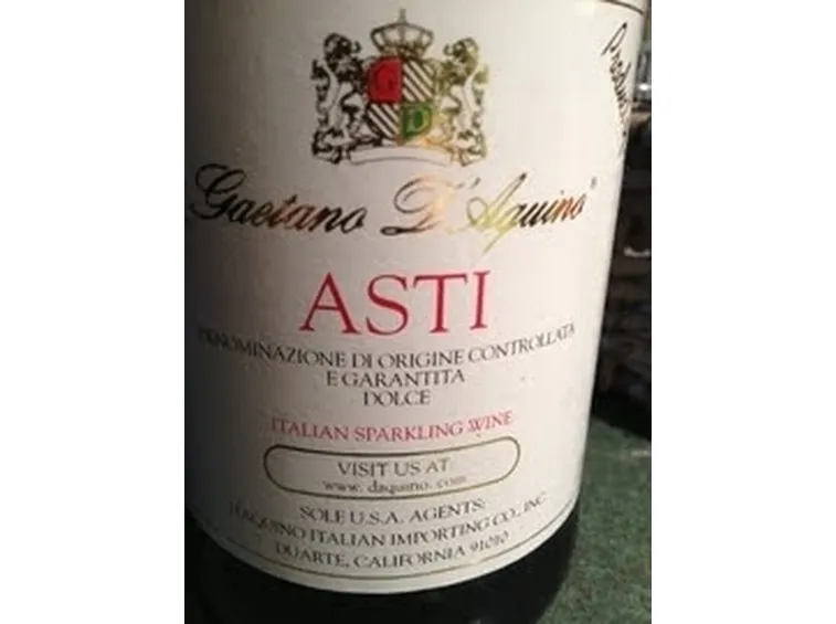 Asti spumante