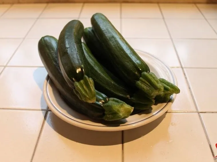 lavare zucchine