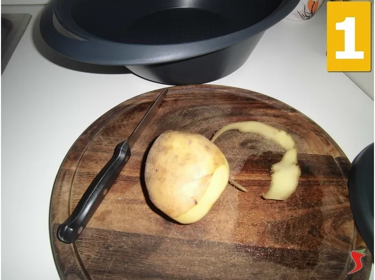 pelare le patate