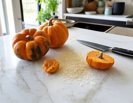 Quale zucca e quale riso scegliere