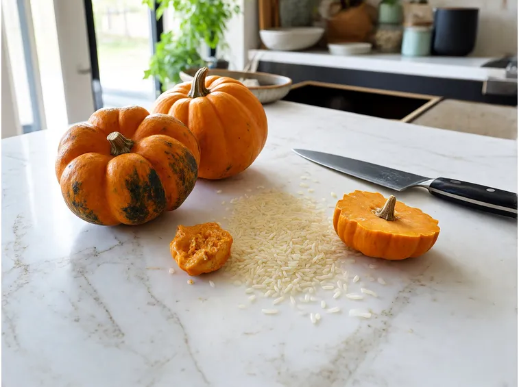 Quale zucca e quale riso scegliere