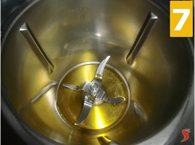 scaldare l'olio