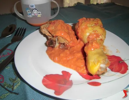 Pollo al sugo con bimby