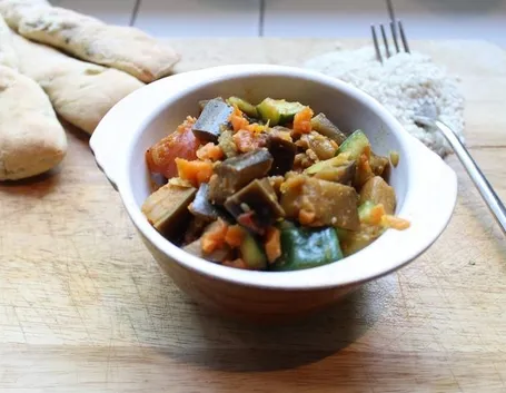 Verdure al curry con bimby