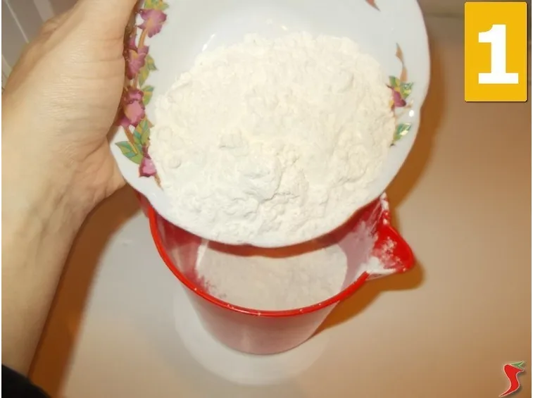 Cominciare l'impasto