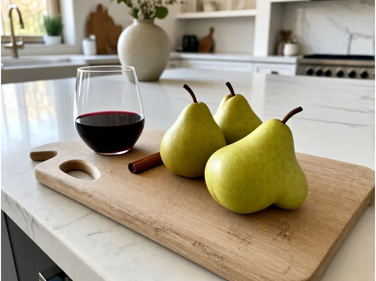Quali pere e quale vino scegliere per una cottura che tiene