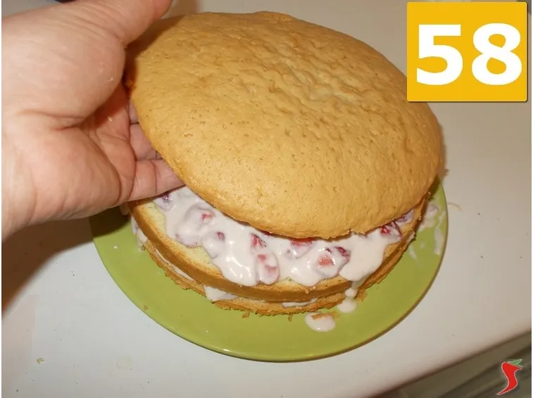 Torta di fragole