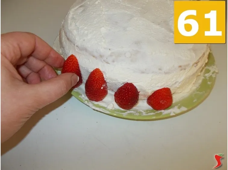 Torta di fragole