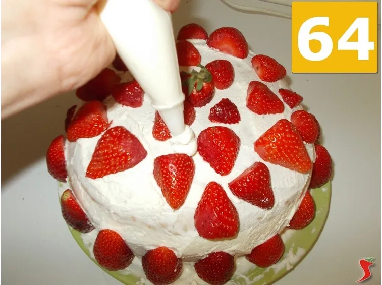 Torta di fragole