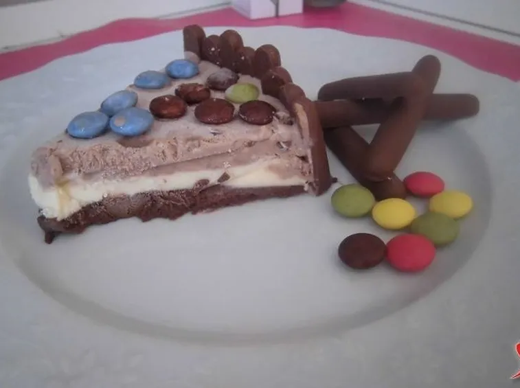 Semifreddo ai tre cioccolati