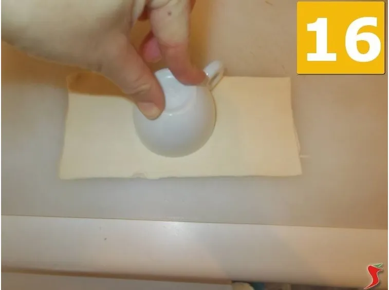 Terminare con la pasta sfoglia