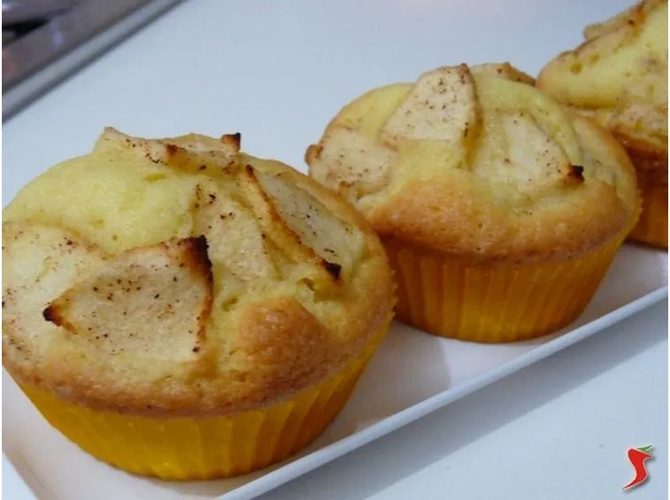 muffins con mela e cannella