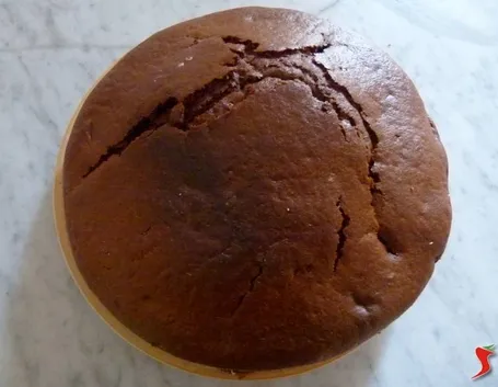 La torta cacao e pere