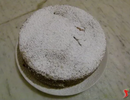 La torta cacao e ricotta
