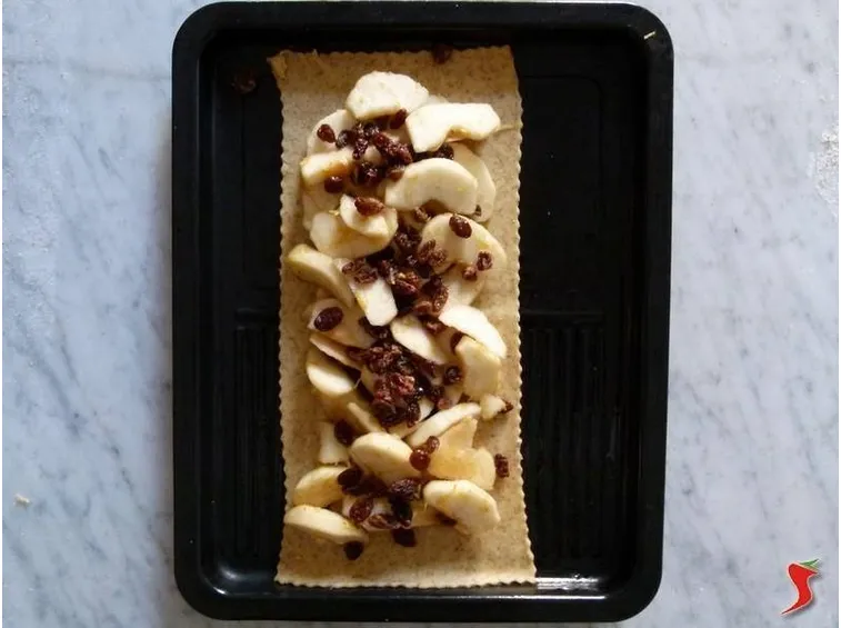 strudel con farcitura